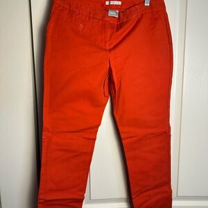 Vibrant Orange Women's Pants
